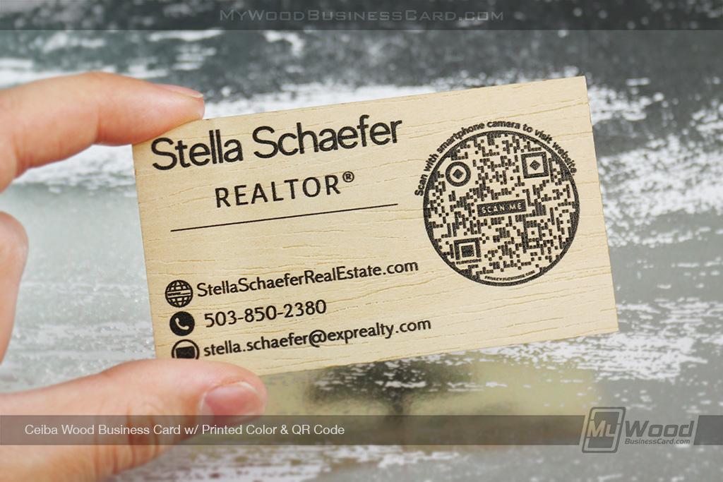 Top 3 Wood Business Cards With QR Codes 24Hour Wood Business Cards