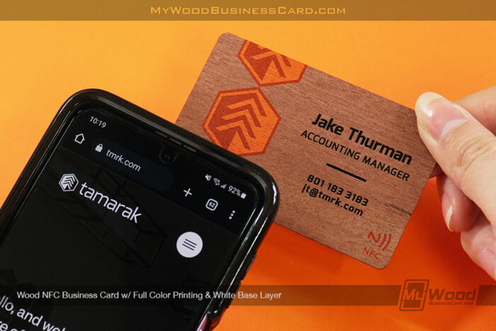 Wood-Nfc-Business-Cards-Full-Color-Printing-White-Base-Layer-Tamarak