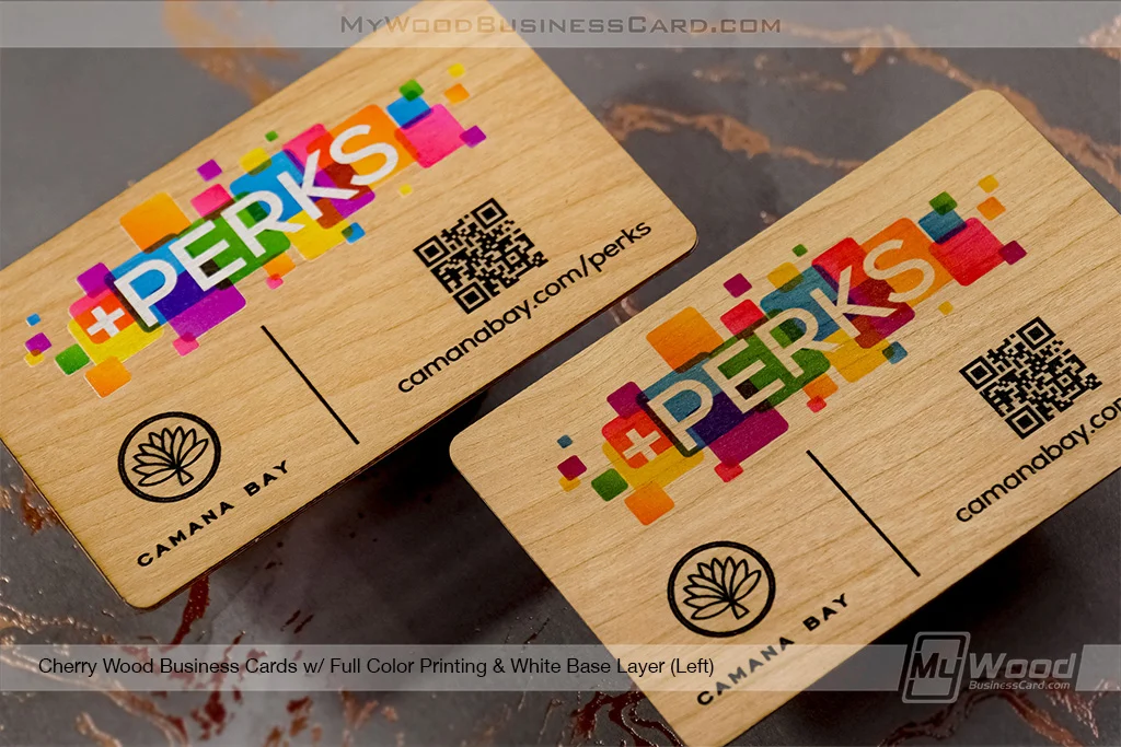 How Much Do Custom Wood Business Cards Cost? A Complete Buyer’s Guide 7 My Wood Business Card | Cherry Wood Business Card Full Color Printing White Base Layer Comparison