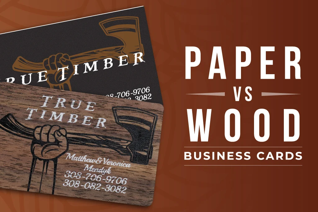 Wood Business Cards Vs. Paper Business Cards: Are Wooden Cards Worth It?